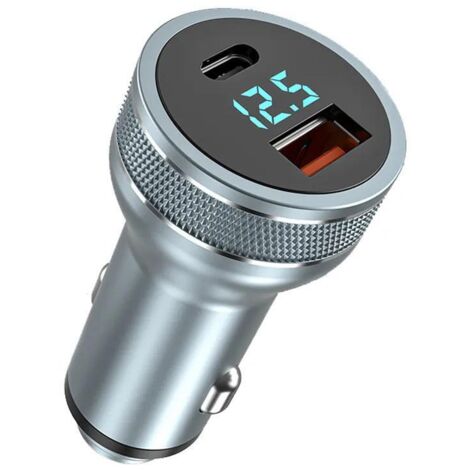 Chargeur rapide PD Type-C + USB QC3.0 pour voiture, bateau, camping-car et caravane. - AquaForge