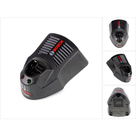 Chargeur rapide pour batteries Li-Ion 10,8-12 V – Temps de charge 30-45 min – Compatible avec Bosch GAL 1230 CV