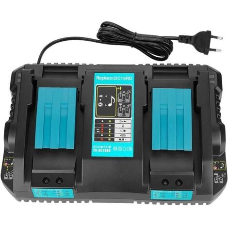 Chargeur Rapide pour Li-ion Batterie Makita 14.4V à 18V BL1830 BL1850 BL1815 BL1860 outil puissance électrique