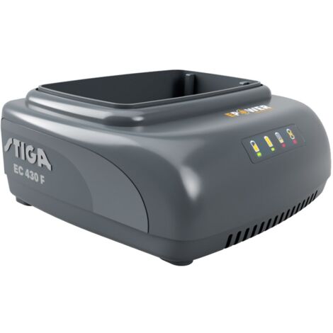 Chargeur rapide simple STIGA EC 430 F 48 V courant de charge 2 Ah