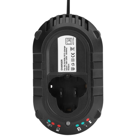 Chargeur Rapide Station de Charge pour Batterie Lithium 12V Makita 100‑240V Prise EU