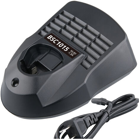 Chargeur Remplacement pour GAL12V-20 GAL12V-40 BC430 AL1115CV Compatible avec 12V Li-ION Batterie ‎BAT411 BAT412A GBA12V30 BAT414 1600Z0002X 1600Z0002Y