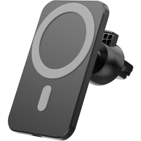 Chargeur sans fil à induction MagSafe pour voiture, compatible avec les iPhone 13 et 12.