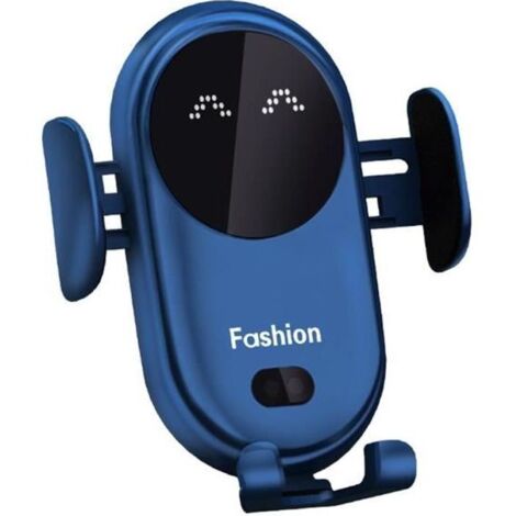 Chargeur sans fil de voiture support de téléphone portable chargeur rapide à induction infrarouge intelligent Magic Clip S11 15W Ble