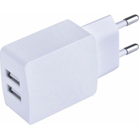 Chargeur secteur 230v 2 prises usb SODELEC - 03010
