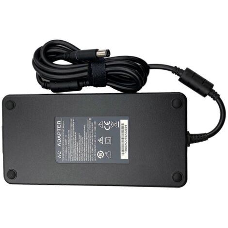 Chargeur Secteur 240W 19.5V pour Dell PA-9E, Alimentation Compatible M17X R2 R3 avec Port USB-C