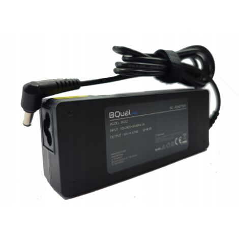 Chargeur secteur pour Asus Toshiba Acer MSI 19 V 4,74 A 90 W 5,5 x 2,5 mm + câble