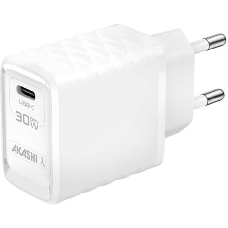 Chargeur secteur USB-C AKASHI ALTACPD30WH