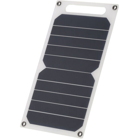Chargeur solaire 10 W portable ultra fin panneau de silicium monocristallin 5 V ports USB pour iPhone 6s/6/Plus iPad Galaxy S6/S7/Edge/Nexus 5X/6P haute efficacité Camping équitation escalade