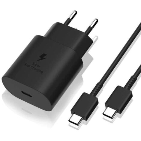Chargeur ultra-rapide Samsung EP-TA800 25 W d'origine, noir