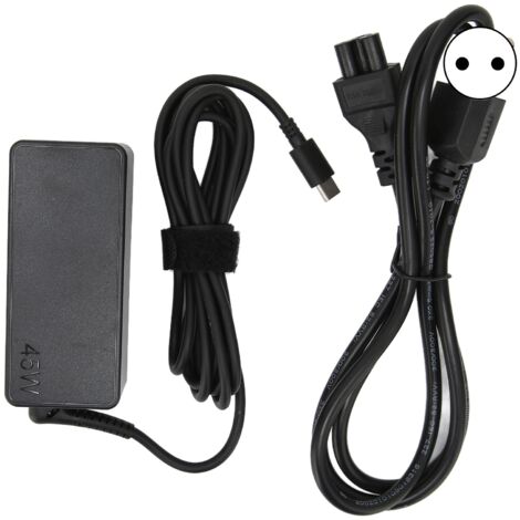Chargeur USB-C Rapide et Sécurisé pour PC Portable - Compatibilité Large, Protection Fiable et Prise EU