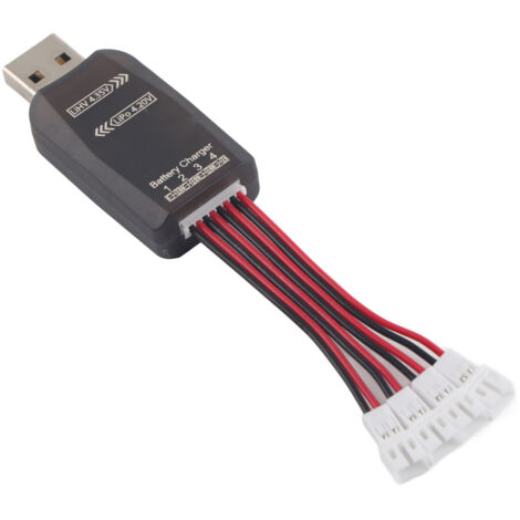 Chargeur USB CX405 pour Batteries Lithium - RC Voiture, Bateau, Avion