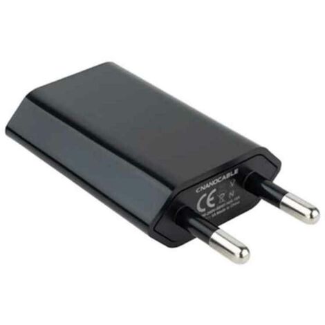 Chargeur Usb Network 230v A 5vdc 1amp Noir 10.10.2002