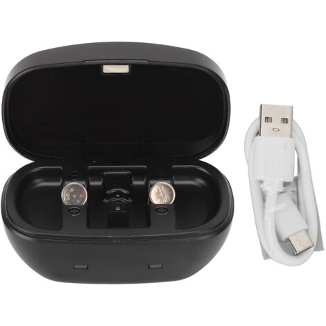 Chargeur USB portable pour piles rechargeables A13 - Batterie longue durée pour amplificateur auditif