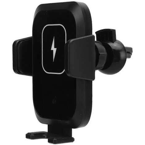 Chargeur Voiture Sans Fil 2 en 1, Support Téléphone Automatique Rétractable, Rotation 360° pour Pare-Brise, Maintien Automatique, Fixation Étanche