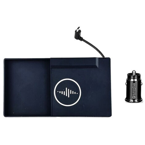 Chargeur voiture sans fil accoudoir central rapide pour Outlander 2023-2024 support téléphone
