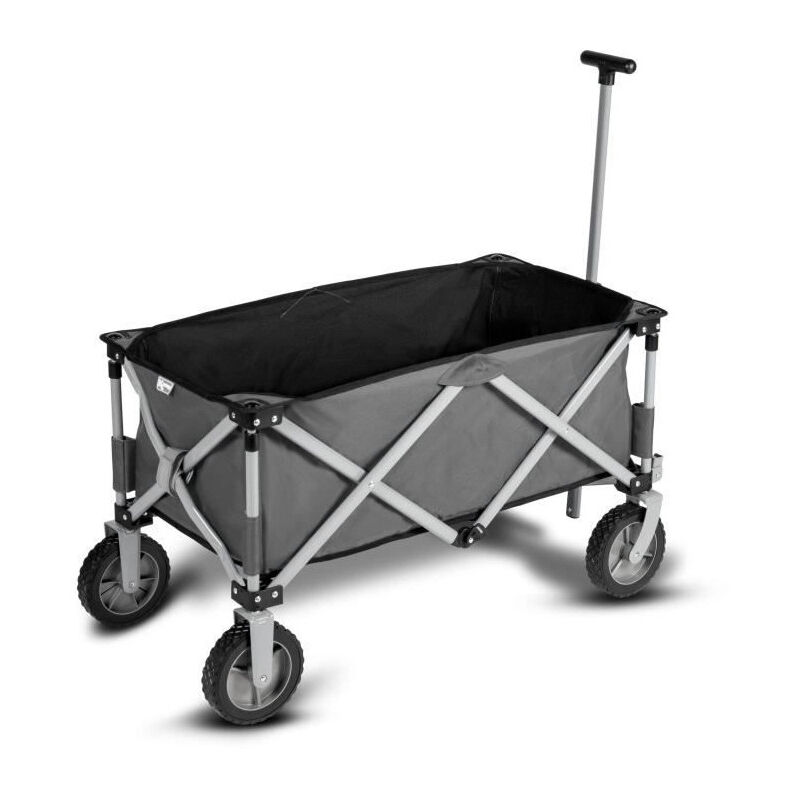 Kampa - Chariot 4 roues Trucker Trolley - Pliable - Gris