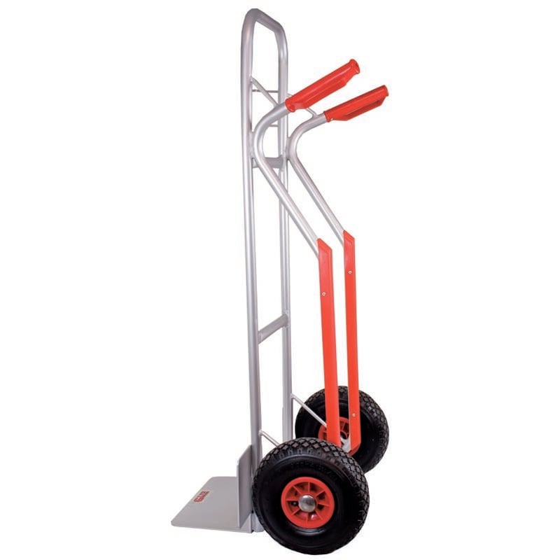 Chariot en aluminium avec porte-échelle - Idrhaus