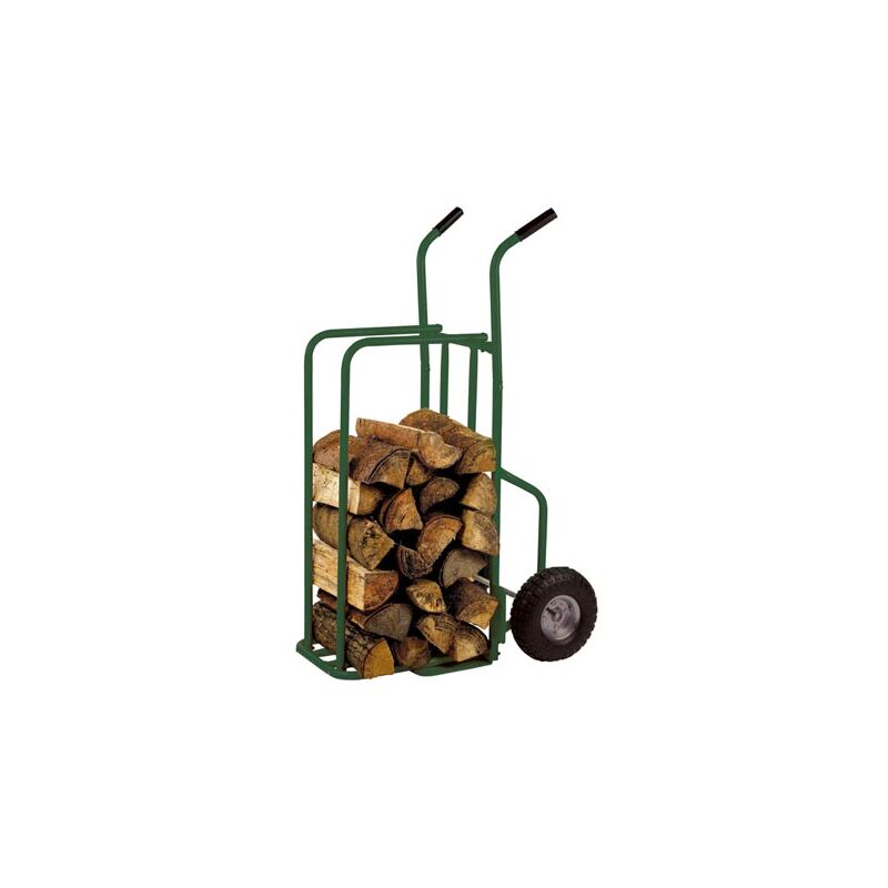 Diable pour bois de chauffage - charge maximale 250 kg