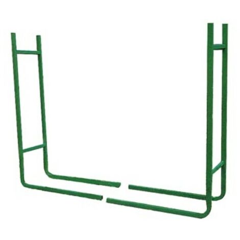 Toolland – Rangement pour bûches bois 20 x 120 x 90 cm – Résistant aux intempéries – Finition anti-rouille – Pour bois de chauffage extérieur