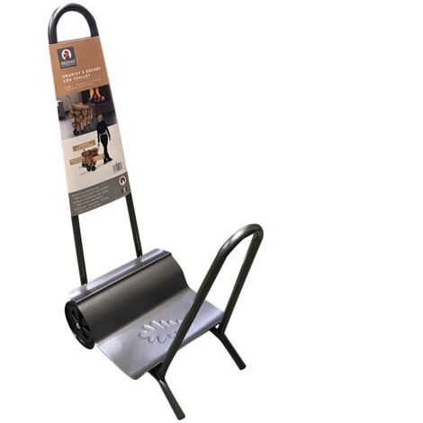 Chariot Porte Bûches 2 en 1 - Mermier