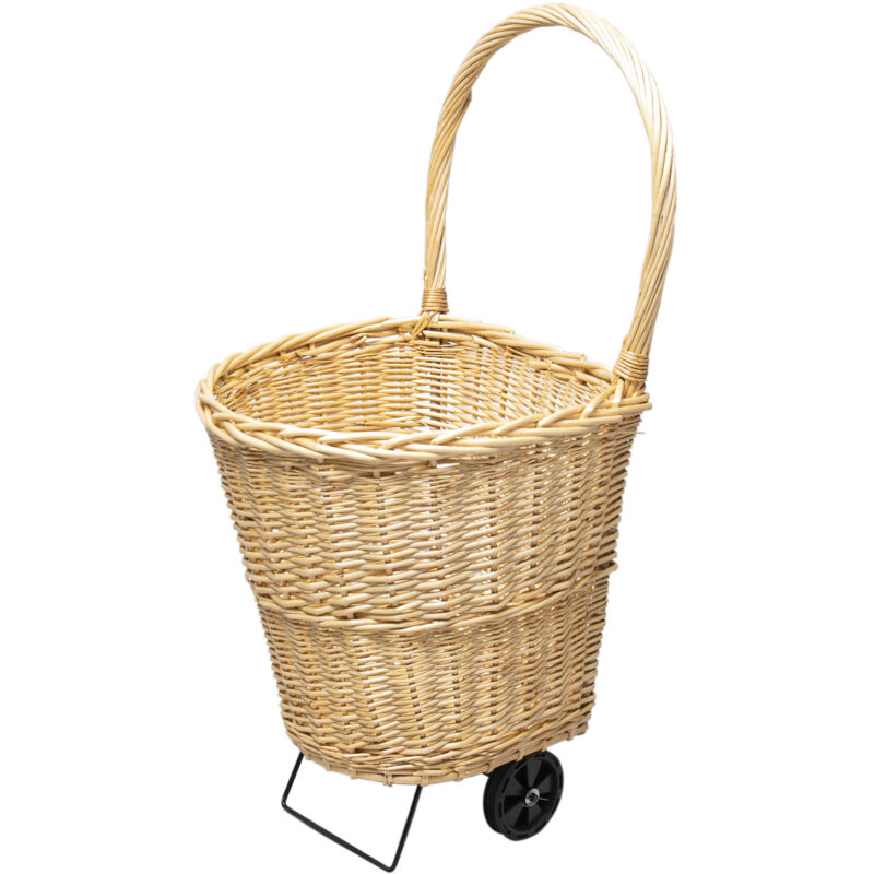 Chariot à bûches en osier WERKA PRO