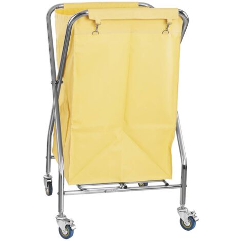 Chariot à linge - Royal Catering - 200 litres de capacité - 4 roues en caoutchouc