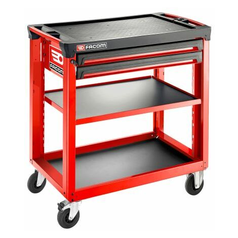Chariot à outils Facom en Polypropylène avec fibre 2 tiroirs ( Prix pour 1 )