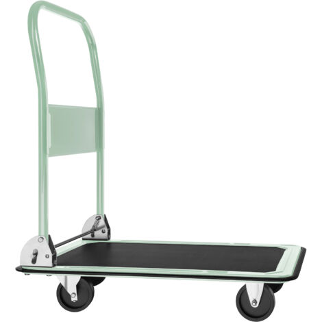 Chariot Pliable 4 roues en Acier 73 cm x 47 cm x 83 cm Charge 150 kg