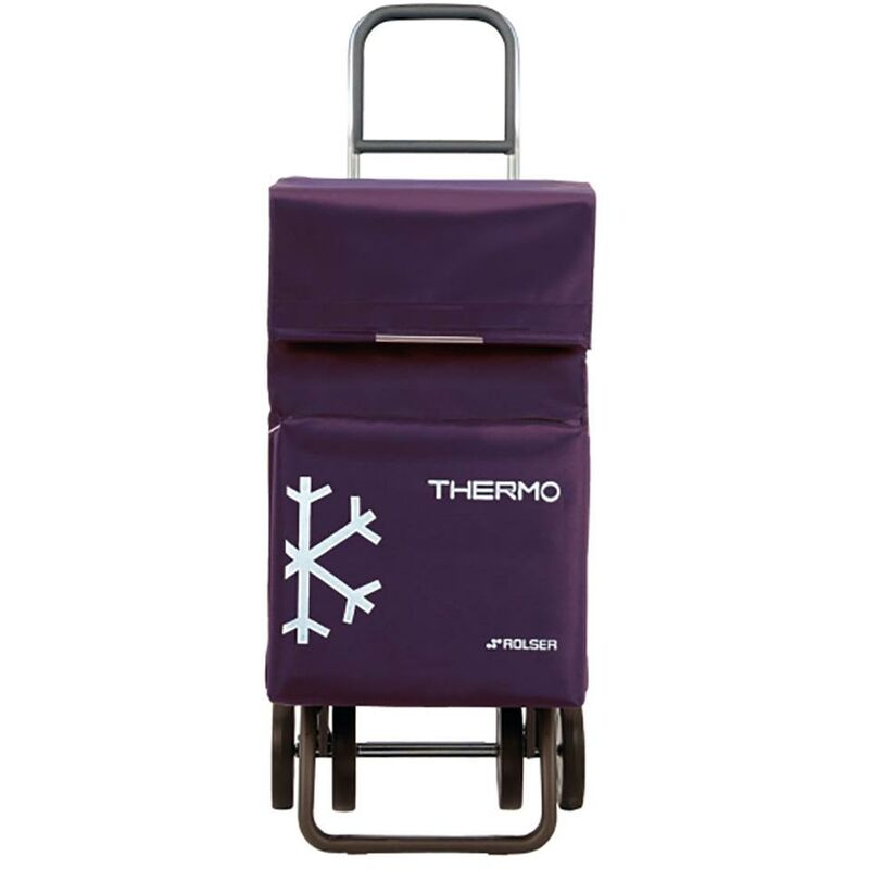 Chariot à provisions 4R Thermo B/Square 60Lt More Mf Dos+2 - Rolser