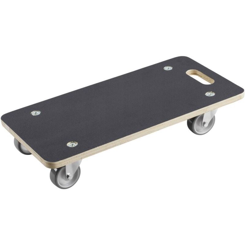 WU0822010 Chariot de transport pu, polypropylène (pp) Charge max: 200 kg 590 mm x 290 mm x 110 mm Nombre de r - Metafranc