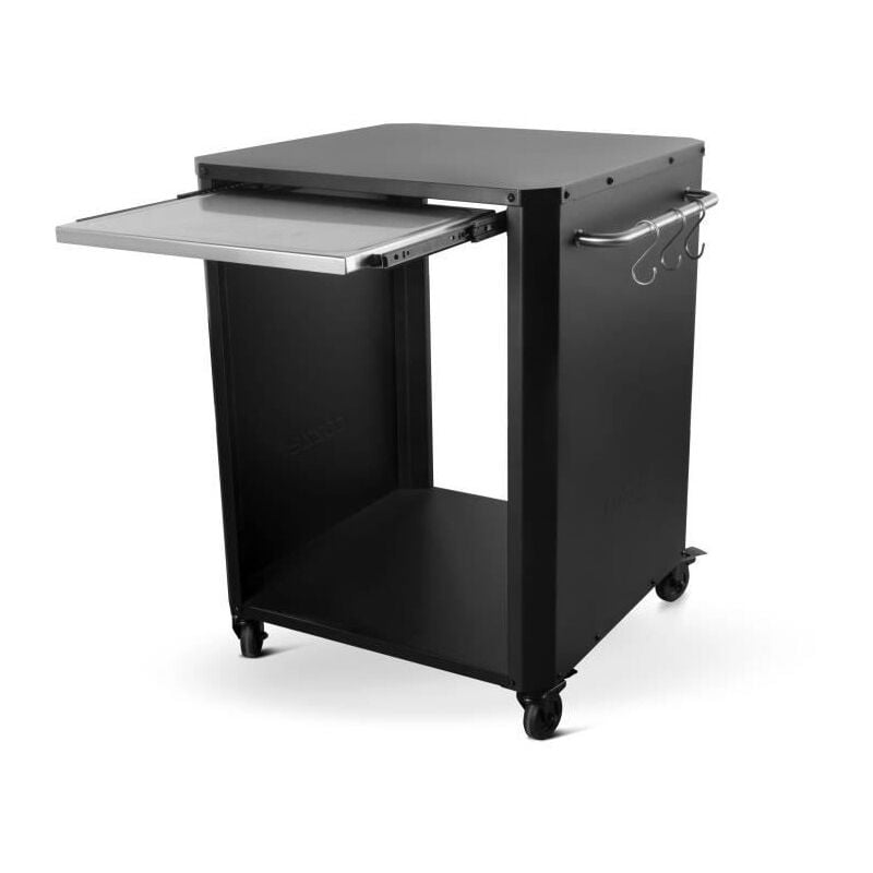 Sans Marque - Chariot avec planche a découper - cozze - 90300 - Inox