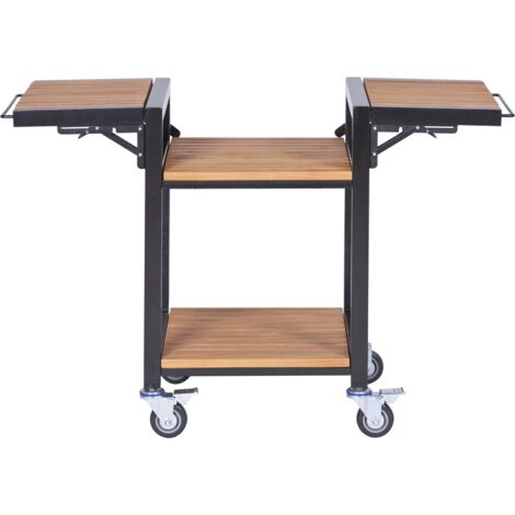 Chariot avec tablettes latérales - ICON / JUNIOR - Monolith