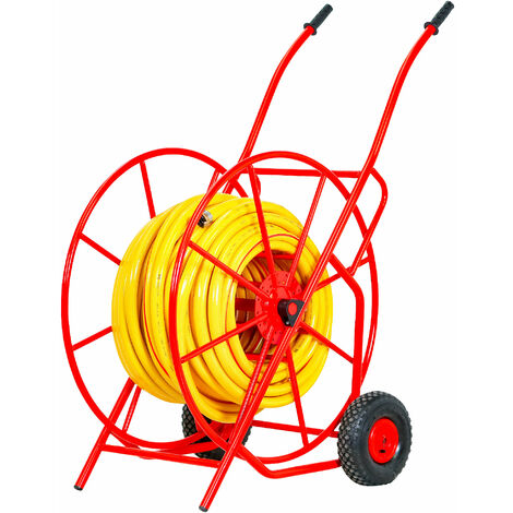 Chariot avec tuyau Tricotop 25 mm 50 m MW Tools HS10PEL