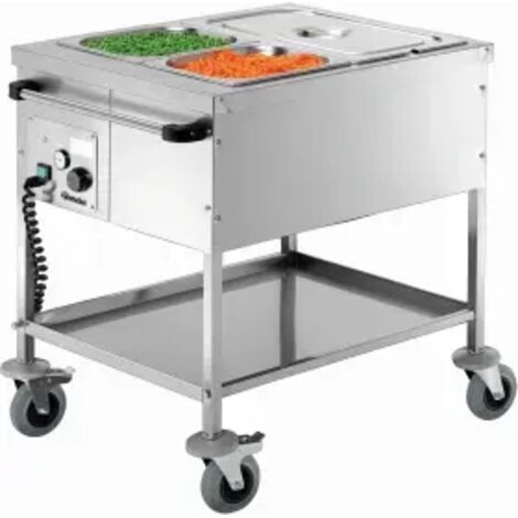 Chariot bain marie - 2 Bacs GN 1/1 - Bartscher