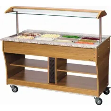 Chariot buffet, chaud, 4x1/1GN - Bartscher