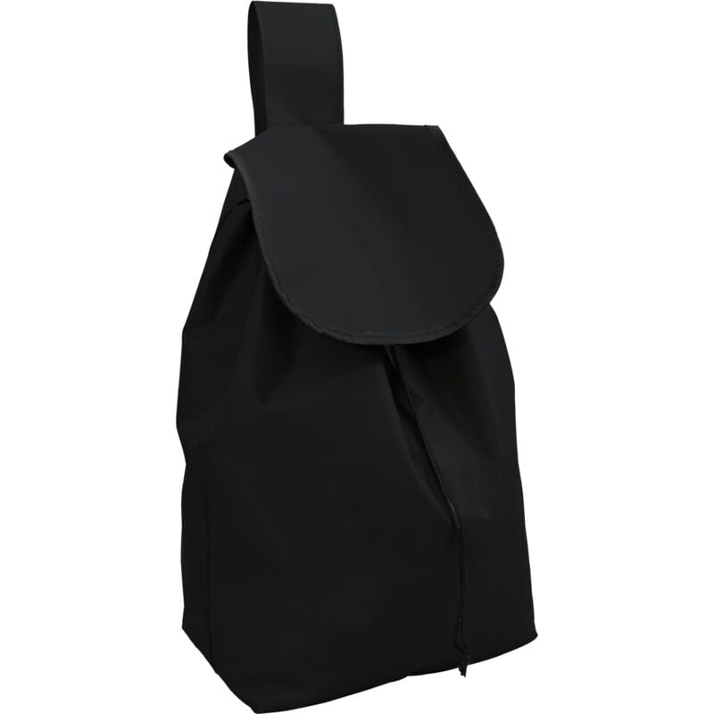 Chariot de courses avec roues Noir 35 l Vidaxl