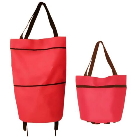chariot de courses léger, sac de courses pliable, mini chariot de courses - chariot de courses léger, sac de courses pliable, mini chariot de courses