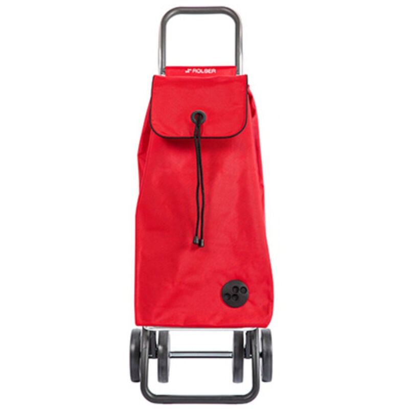 Chariot de courses pliable imax logic 2+2 4r mf rouge imx305 Rolser