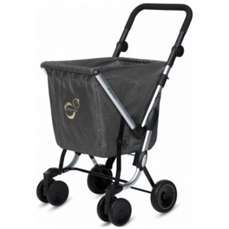 CHARIOT DE COURSES WE GO BASIC ANTHRACITE - 50 L