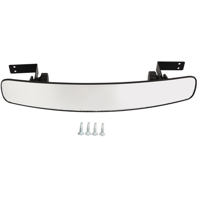 Chariot de golf Miroir de vue arrière conception courbe large claire facile à installer Remplacement pour la voiture de club