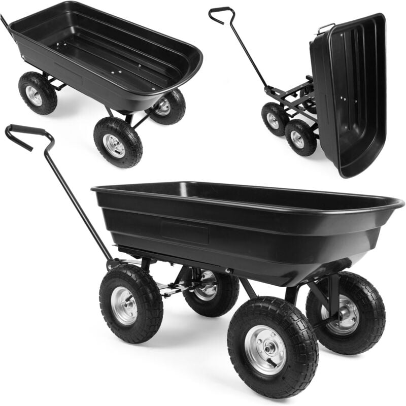 Chariot de jardin benne 75L Humberg 4871