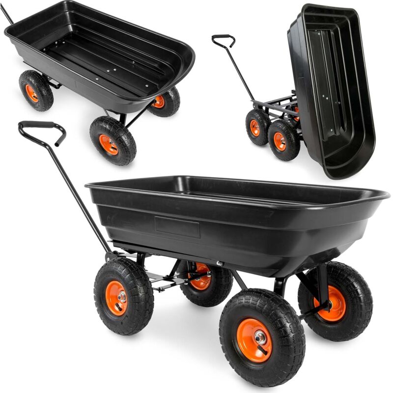 Chariot de jardin benne 75L Humberg 4872