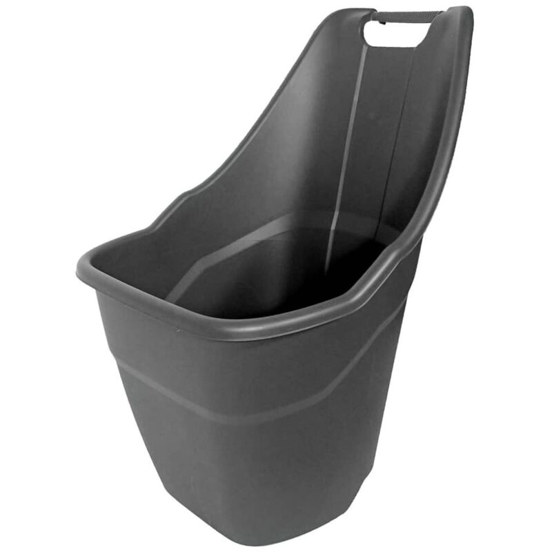 Chariot de jardin rigide universel 65l - h 85 x 46.5 X 60 cm - Nature
