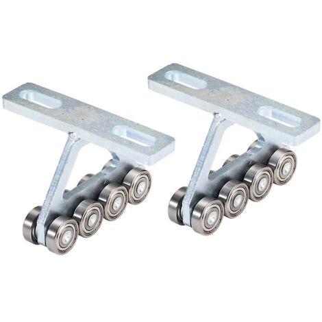Chariot de levage Pa200-1000 pour palan électrique, ensemble chariot à 8 roues, pour chariot à poteau de 1-5/8 po
