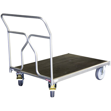 Chariot de manutention pliable 500kg - Plateau 1240x790mm en acier renforcé  - 805007153