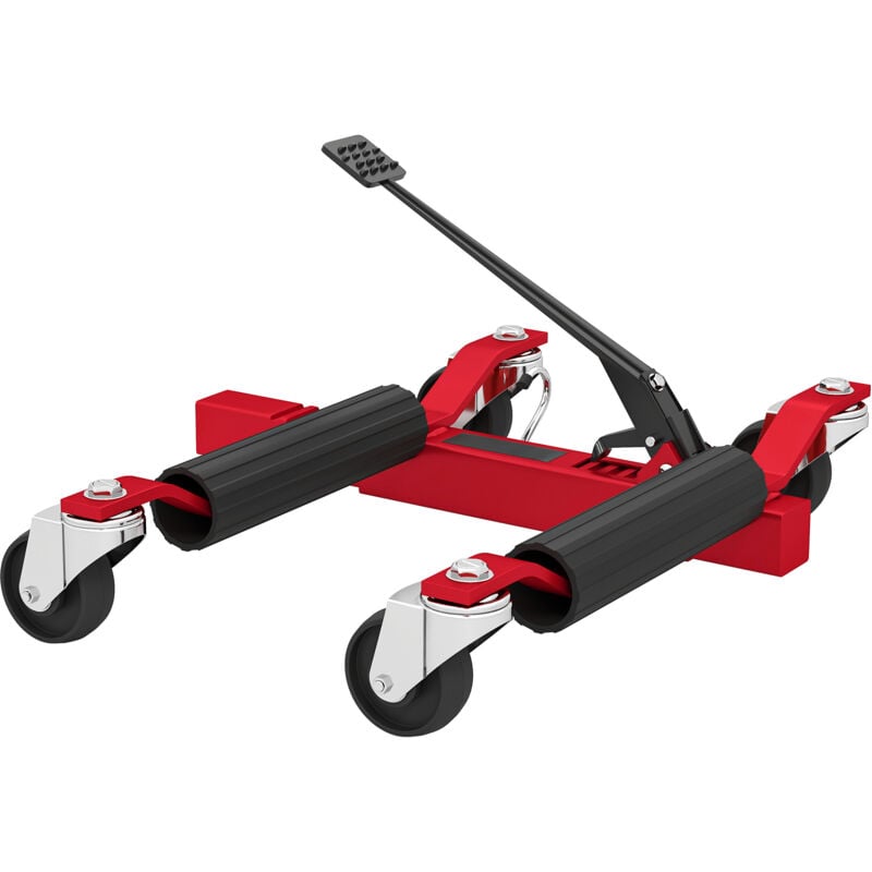 Chariot de manutention de voiture max. 680Kg roulettes pivotantes 360°