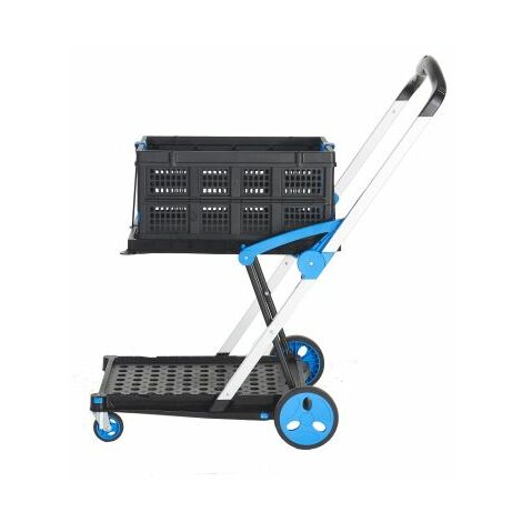 Chariot de manutention RS PRO, Charge 70kg, 1000 x 600 x 1070mm Chariot pliant Pliable ( Prix pour 1 )