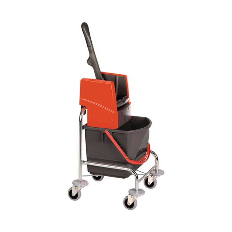 Chariot de nettoyage seaux de 1 x 17 l et presse ( 9000472062 ) - Vermop