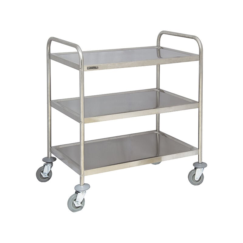 Chariot de service inox 3 plateaux - Casselin - cci3